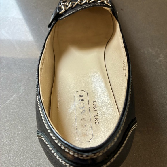 Coach Madeleine Vintage Leather Heels Womens Size 9B - Picture 10 of 15